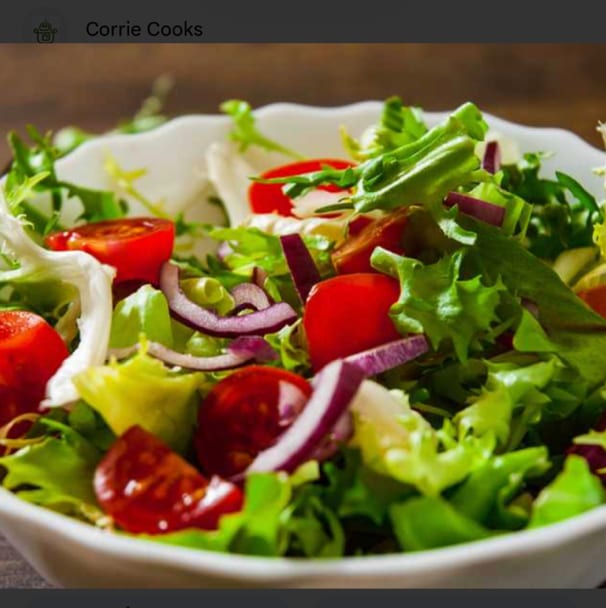 Garden Salad Tray.