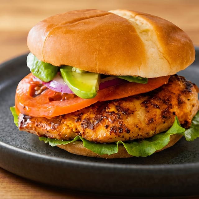 Grilled Chicken Sandwich.