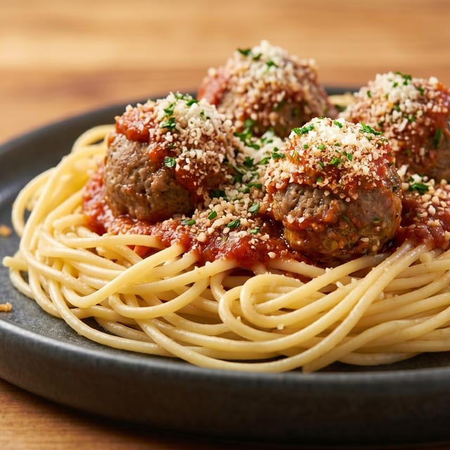 Spaghetti with Meatballs.