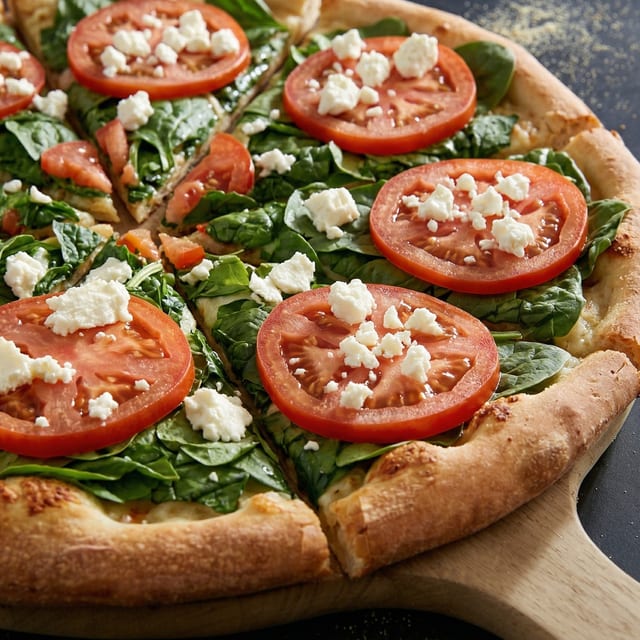 Bianca Florentine Pizza.