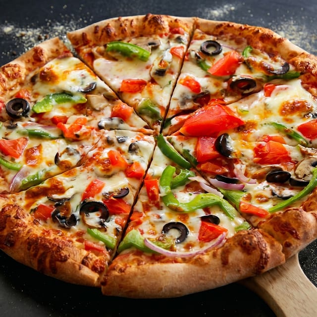 Vegetarian Pizza.