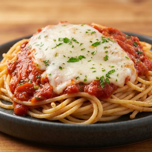 Spaghetti with Sauce.