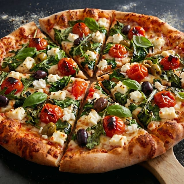 Greek Pizza.