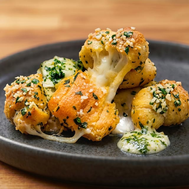 Cheesy Garlic Knots.