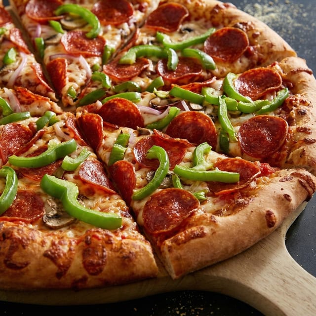 Deluxe Pizza.