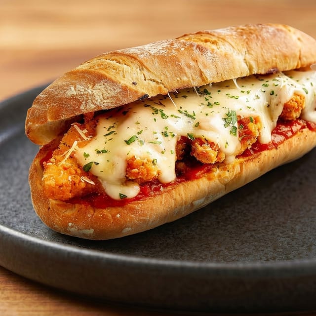 Veal Parmigiana Sub.