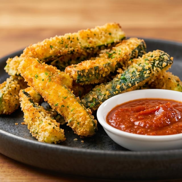 Fried Zucchini.
